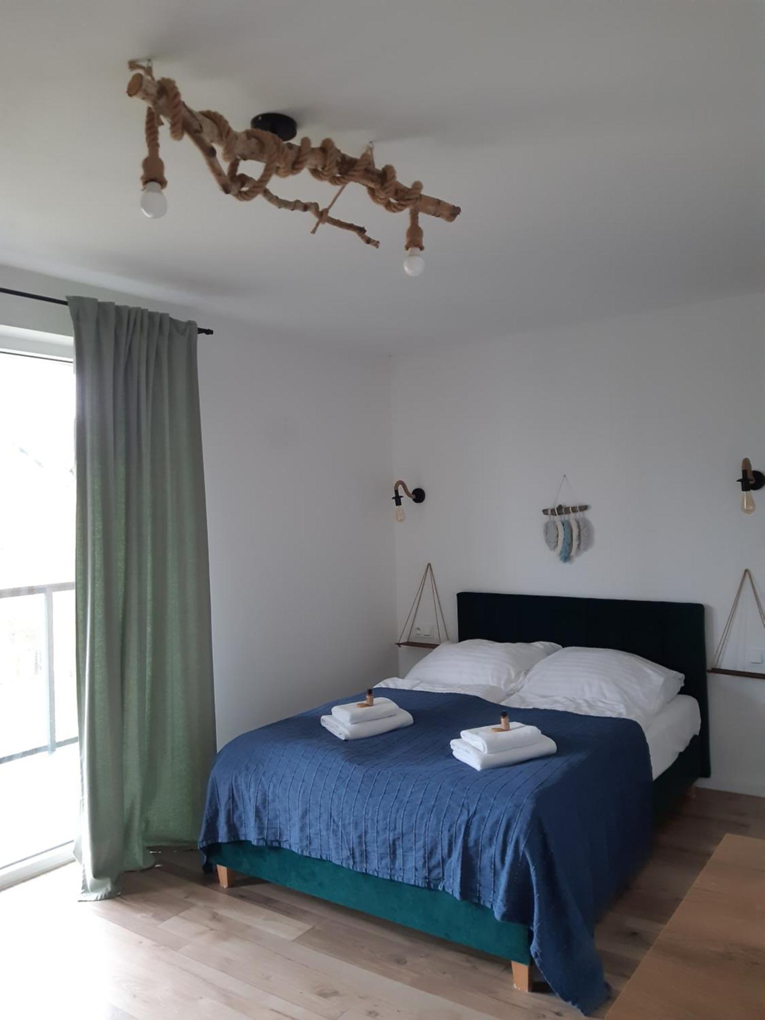 Appartement Czarny Baran à Dębki Chambre photo
